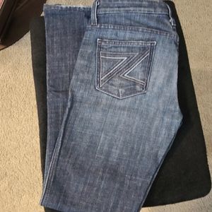 7 For All Mankind Flynt jeans, low rise, bootcut, size 26